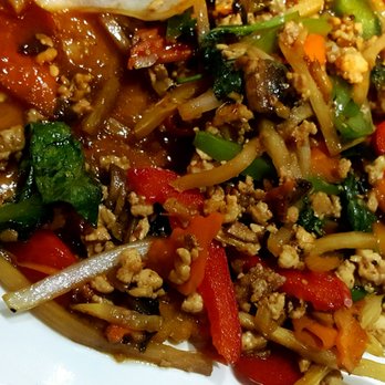 Noodle Wave - Spicy Thai Basil Chicken - Thai Near Me - Frisco, Texas Noodle Wave - Spicy Thai Basil Chicken - Thai Near Me - Frisco, Texas