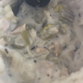 Lil Hut - Clam chowder or celery chowder not sure but full of a salt.. - Seafood Near Me - Morro Bay, California Lil Hut - Clam chowder or celery chowder not sure but full of a salt.. - Seafood Near Me - Morro Bay, California