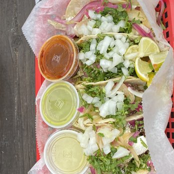 Taqueria Miranda - Tacos with side sauces - Tacos Near Me - Tallahassee, Florida Taqueria Miranda - Tacos with side sauces - Tacos Near Me - Tallahassee, Florida