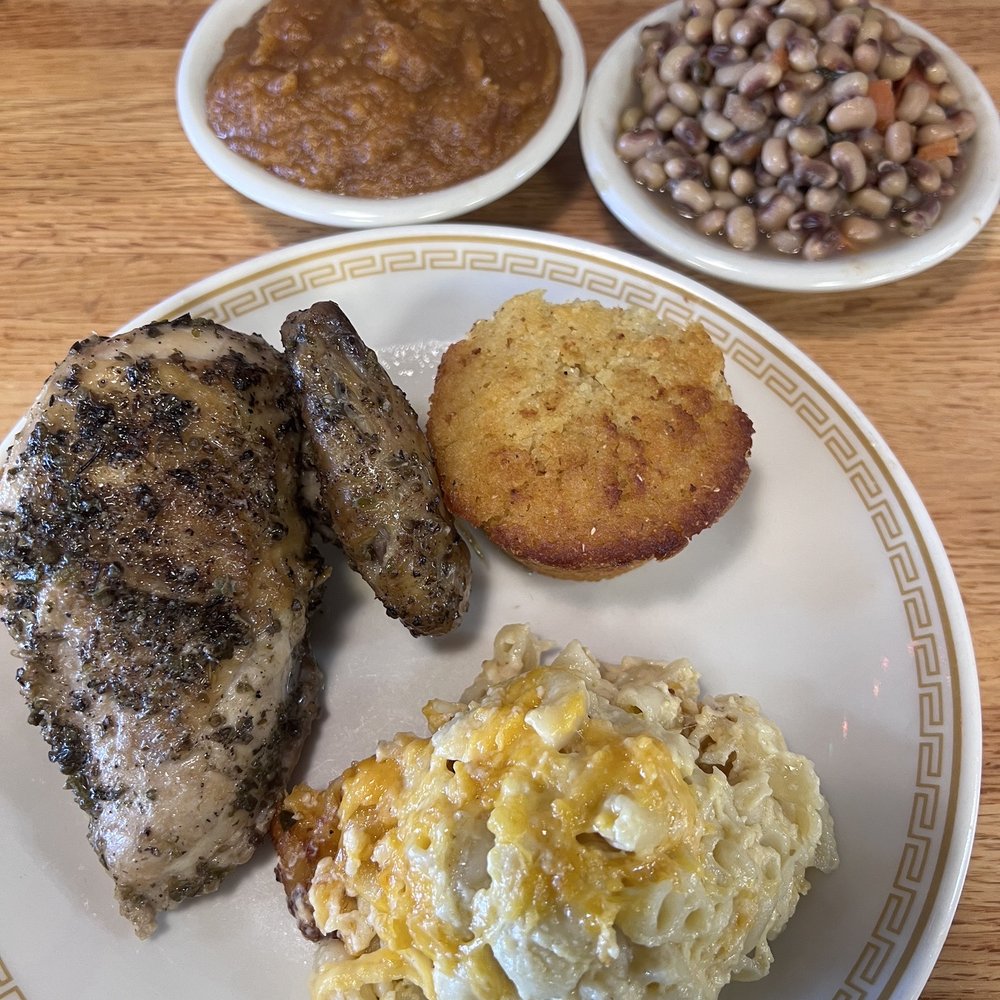Johnny's Restaurant - Bakes chicken, mac & cheese, sweet potato casserole and peas - Diners Near Me - Homewood, Alabama Johnny's Restaurant - Bakes chicken, mac & cheese, sweet potato casserole and peas - Diners Near Me - Homewood, Alabama