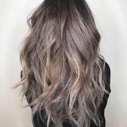 Indie Hair Society Lash & Beauty Lounge - No filter: went from a blonde balyage to this stunning color with the help of Nam! (Took two trips!)