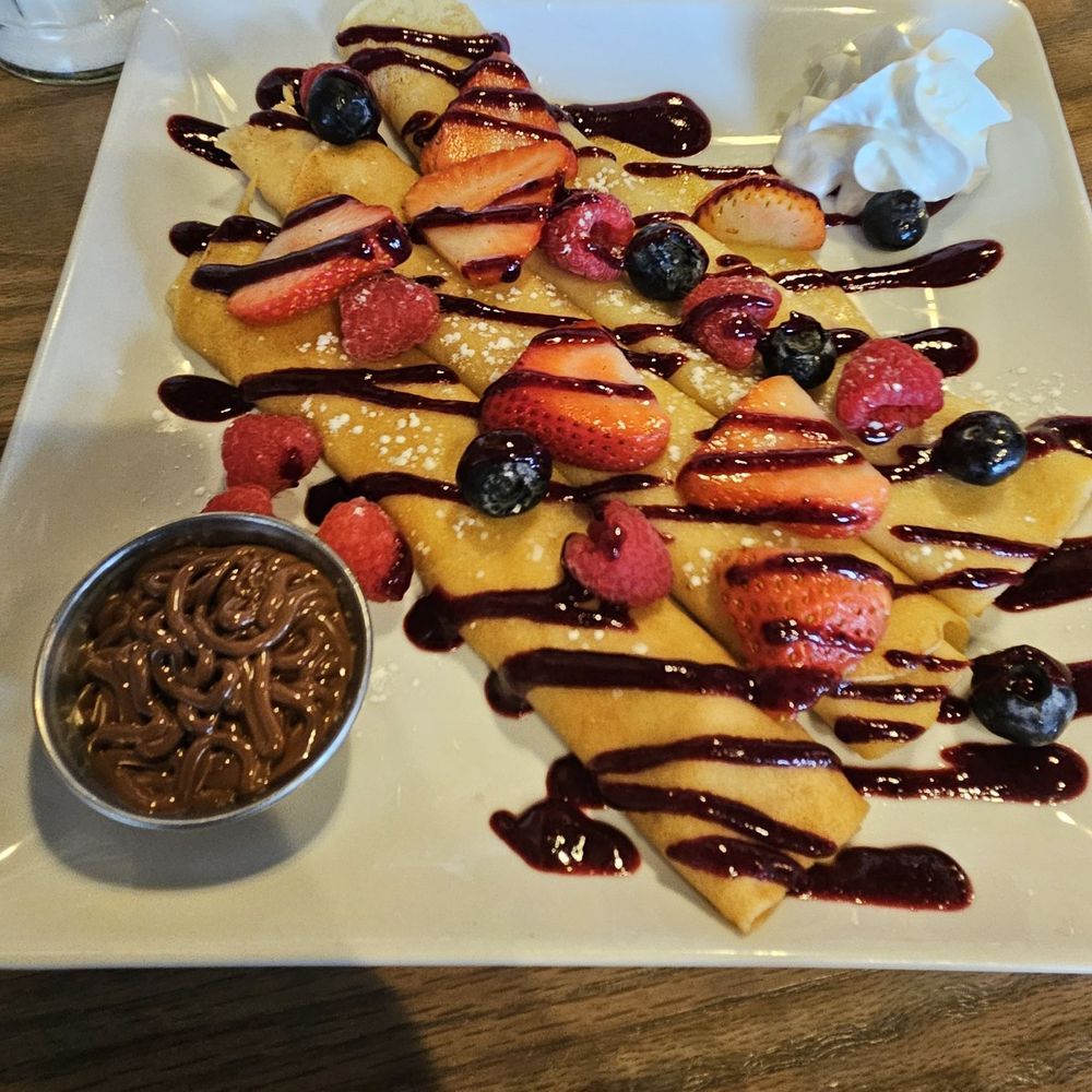 Blueberry Brunch - Triple berry crepes - Breakfast & Brunch Near Me - Farmington, Michigan Blueberry Brunch - Triple berry crepes - Breakfast & Brunch Near Me - Farmington, Michigan