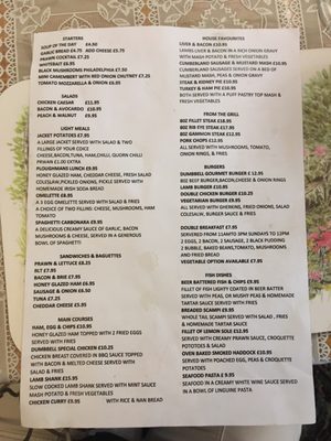 Menu photo 4 Dumb Bell Gerrards Cross, BKM