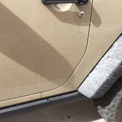 Chevron - This is the filth on my Jeep AFTER using the car wash here. Disgusting.