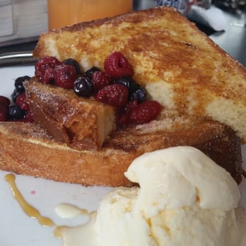 Deedot Coffee House - Brioche French Toast w/ vanilla infused berries and ice cream. Fluffy, filling, and flavoursome! Top new addition to the menu. - Coffee & Tea Near Me - Holland Park West, QLD Deedot Coffee House - Brioche French Toast w/ vanilla infused berries and ice cream. Fluffy, filling, and flavoursome! Top new addition to the menu. - Coffee & Tea Near Me - Holland Park West, QLD