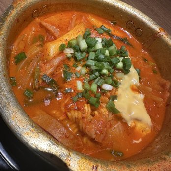 Jincook - 부대찌개 / Boo Dae Jji Gae (Military Soup) The best one I've ever had!!! - Korean Near Me - Yorba Linda, California Jincook - 부대찌개 / Boo Dae Jji Gae (Military Soup) The best one I've ever had!!! - Korean Near Me - Yorba Linda, California