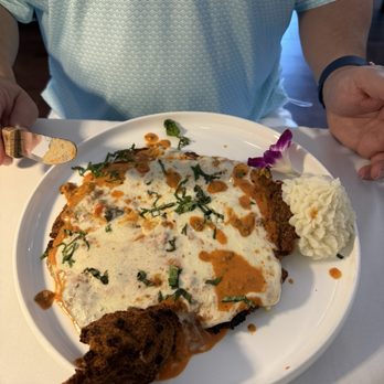 Il Gusto - This is the veal chop special. Husband is very particular about veal and he said it was probably the best he's ever had. - Italian Near Me - Wanaque, New Jersey