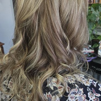 Luscious Locks - Root Touch Up with Full highlight - Blow Dry/Out Services Near Me - San Diego, California Luscious Locks - Root Touch Up with Full highlight - Blow Dry/Out Services Near Me - San Diego, California