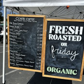Centri Coffee - At Ojai Farmer's market 5/18/25 - Coffee & Tea Near Me - Ventura, California