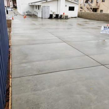 WCD Masonry - Large parking lot concrete installation - Masonry/Concrete Near Me - Long Beach, California