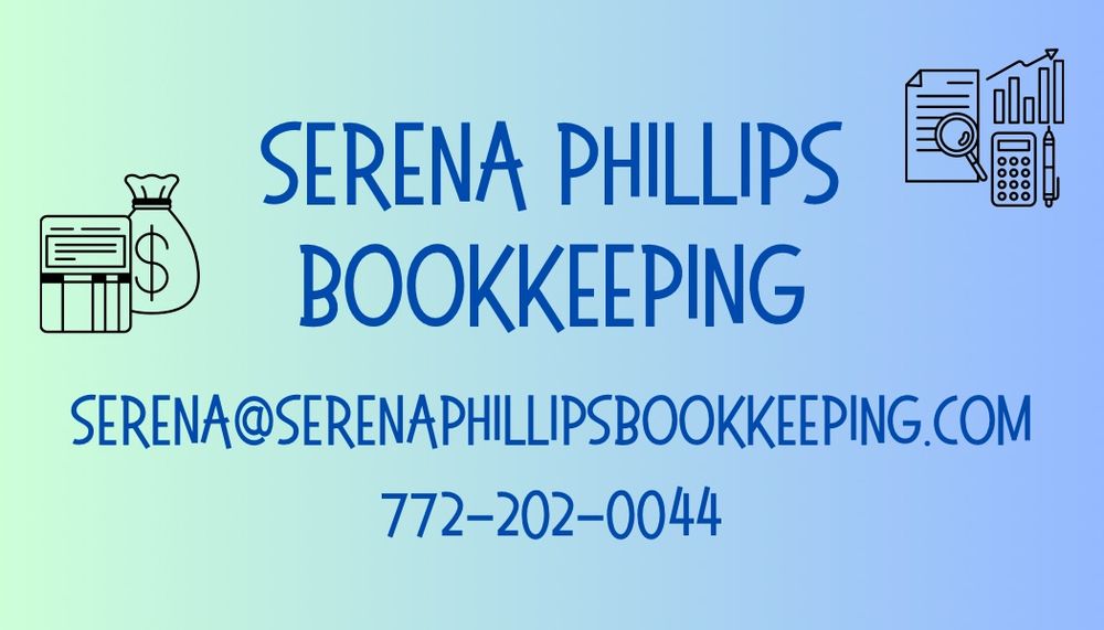 SERENA PHILLIPS BOOKKEEPING Updated May 2024 Jensen Beach, Florida Bookkeepers Phone