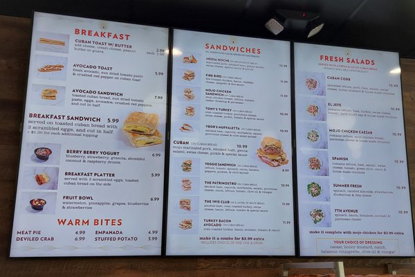 Menu photo 2 La Segunda Bakery St Petersburg, FL