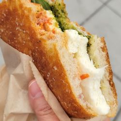 Prager Brothers Artisan Bread - Caprese sandwich