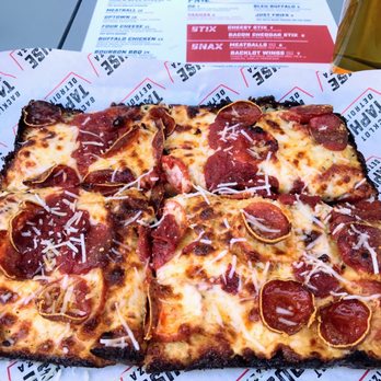 Backlot Taphouse - Classic Detroit pizza. - Beer Bar Near Me - Omaha, Nebraska