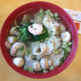 Wonton soup.  Great deal!