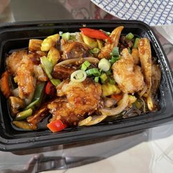 Silver Wok - Szechuan chicken