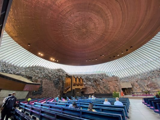 Temppeliaukio Church by null