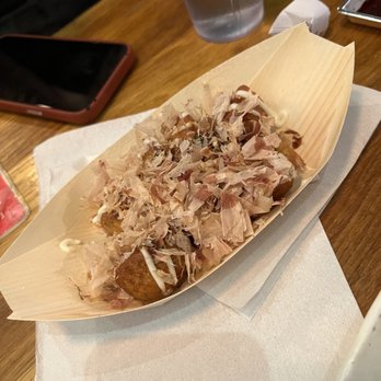 Nippon Cha - Deep fried fritters with shaved fish - Japanese Near Me - Bayside, New York Nippon Cha - Deep fried fritters with shaved fish - Japanese Near Me - Bayside, New York