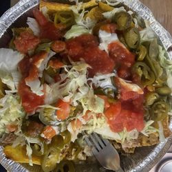 Molinas Mexican Restaurant - I had the nacho special and added beans with a side of rice and was not disappointed