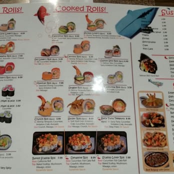 K.Sushi - No more Happy Hour menu. - Sushi Bars Near Me - Cerritos, California