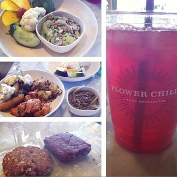Flower Child - Hibiscus tea, Avocado Hummus, Roasted vegetables, Curried Cauliflower, Chili Glazed Sweet Potatoes,GF Oatmeal Cookie and Brownie - New American Near Me - Phoenix, Arizona Flower Child - Hibiscus tea, Avocado Hummus, Roasted vegetables, Curried Cauliflower, Chili Glazed Sweet Potatoes,GF Oatmeal Cookie and Brownie - New American Near Me - Phoenix, Arizona