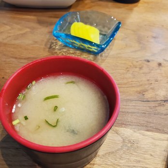 Lab No.1 - Miso soup and pickled Radish - Asian Fusion Near Me - Centreville, Virginia Lab No.1 - Miso soup and pickled Radish - Asian Fusion Near Me - Centreville, Virginia