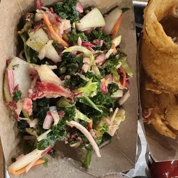 Boss ChickNBeer - Close up of the superfood apple slaw - Chicken Wings Near Me - Cuyahoga Falls, Ohio Boss ChickNBeer - Close up of the superfood apple slaw - Chicken Wings Near Me - Cuyahoga Falls, Ohio