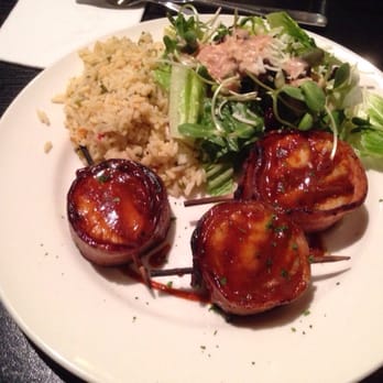 Uptown Grille - Bacon-wrapped scallops - American Near Me - Commerce Township, Michigan Uptown Grille - Bacon-wrapped scallops - American Near Me - Commerce Township, Michigan