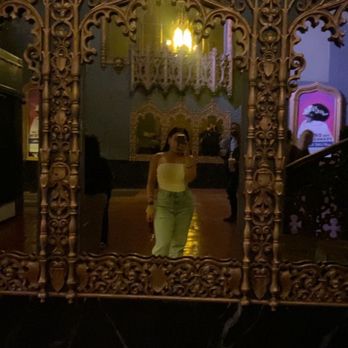 The United Theater - Selfie in this amazing mirror - Performing Arts Near Me - Los Angeles, California