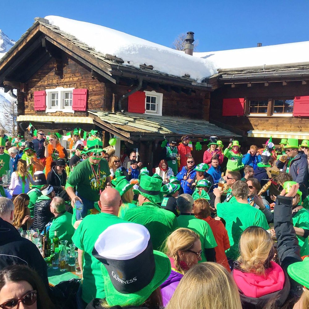 Alphitta - st patricks day at alphitta - Swiss Food Near Me - Zermatt, VS