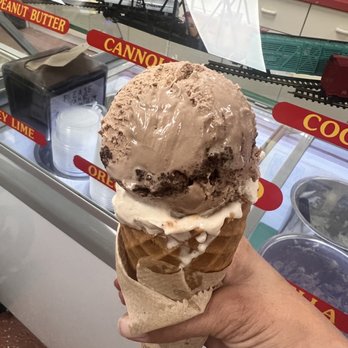 Mr C's Home Made Ice Cream - Fresh Cone with Reese and brownie Icecream - Ice Cream & Frozen Yogurt Near Me - Islamorada, Florida Mr C's Home Made Ice Cream - Fresh Cone with Reese and brownie Icecream - Ice Cream & Frozen Yogurt Near Me - Islamorada, Florida