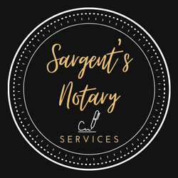 Sargent's Notary Services