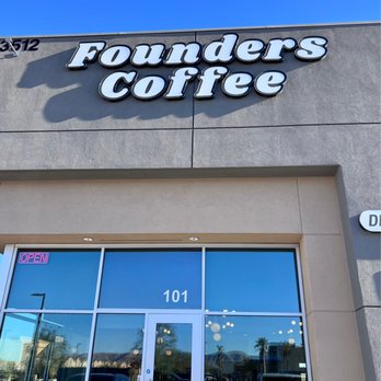 Founders Coffee - St Rose - Front entrance of St Rose location - Coffee & Tea Near Me - Henderson, Nevada Founders Coffee - St Rose - Front entrance of St Rose location - Coffee & Tea Near Me - Henderson, Nevada