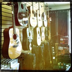 KYR Music - Plenty of guitars in this little store!