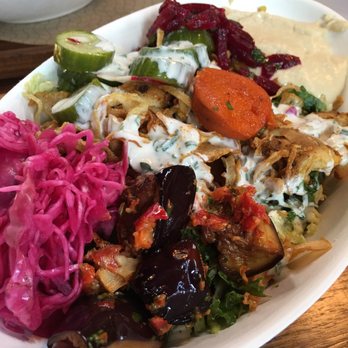 Brassica - So good. Looks like a train wreck, tastes like heaven. - Mediterranean Near Me - Columbus, Ohio
