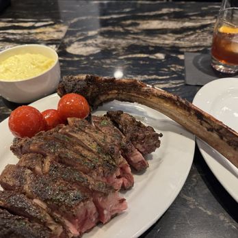 Lexie's Bistro - Tomahawk with puree - Italian Near Me - Henderson, Nevada