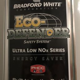 This is the water heater they installed and it's great!