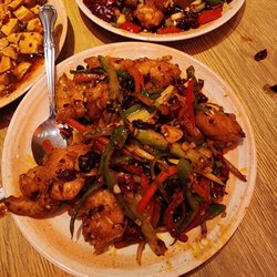 Hunan Tapas - Spicy prawns