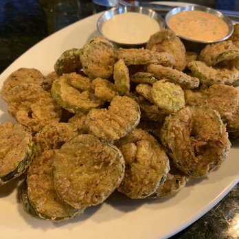 The Corner Bar - Fried Pickles with house made ranch - Bars Near Me - Charlotte, North Carolina