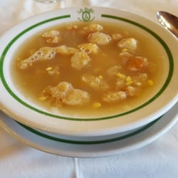 Restaurante La Teja - Sopa de picadillo.
