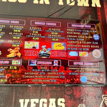 Wings Restaurants - Chicken Wings Near Me - Las Vegas, Nevada
