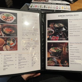 Kimura - Menu - Japanese Near Me - New York, New York Kimura - Menu - Japanese Near Me - New York, New York