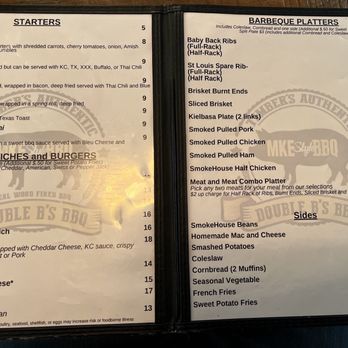 Double B's BBQ - Food menu - Barbeque Near Me - West Allis, Wisconsin Double B's BBQ - Food menu - Barbeque Near Me - West Allis, Wisconsin
