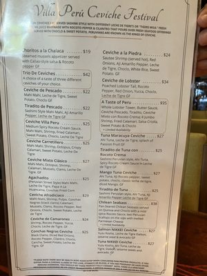 Menu photo 6 Villa Peru Tucson, AZ Menu photo 6 Villa Peru Tucson, AZ