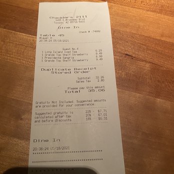 Cheddar's Scratch Kitchen - Comfort Food Near Me - Tucson, Arizona