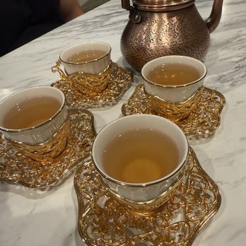 Dolan's Uyghur Cuisine - Hot tea for four - Turkish Near Me - Rowland Heights, California