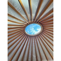Shuck Station - View of yurt top | #intenselypassionatephotography