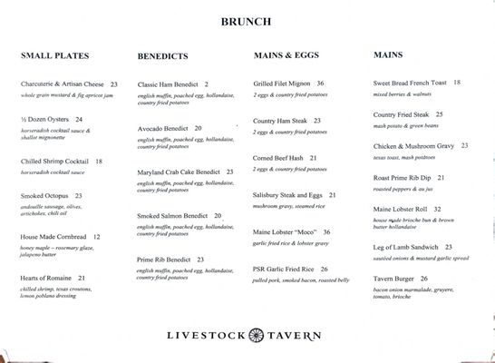 Menu photo 2 Livestock Tavern Honolulu, HI Menu photo 2 Livestock Tavern Honolulu, HI