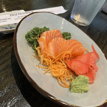 Thai Thai House - Salmon Sashimi Appetizer - Thai Near Me - West Melbourne, Florida Thai Thai House - Salmon Sashimi Appetizer - Thai Near Me - West Melbourne, Florida
