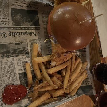 Prohibition Kitchen - Fish sandwich - Bars Near Me - St. Augustine, Florida Prohibition Kitchen - Fish sandwich - Bars Near Me - St. Augustine, Florida